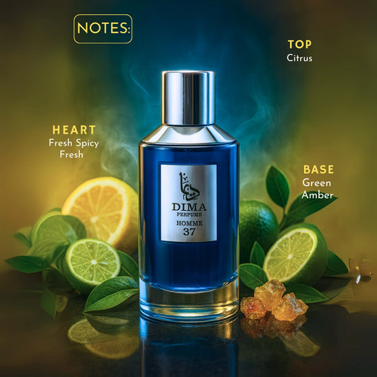 Homme 37 – Fresh Citrus & Amber Perfume