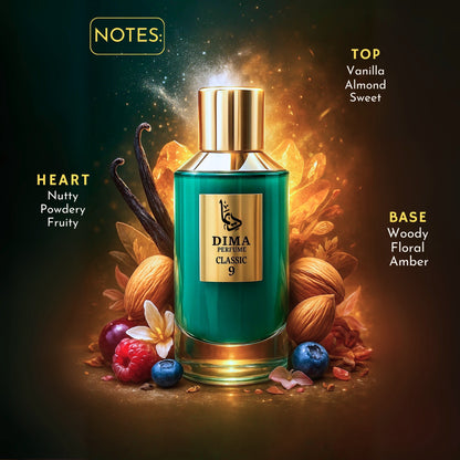 Classic 9 – Vanilla & Almond Perfume