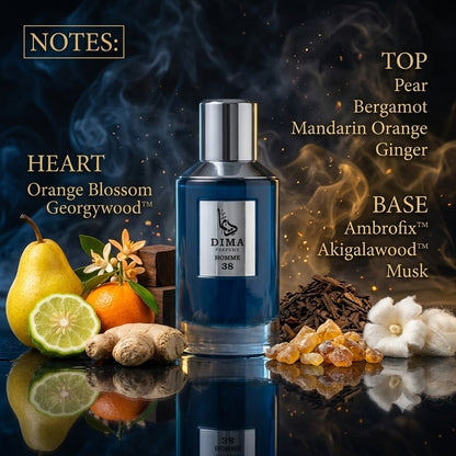 Homme 38 – Fresh Woody Men’s Perfume