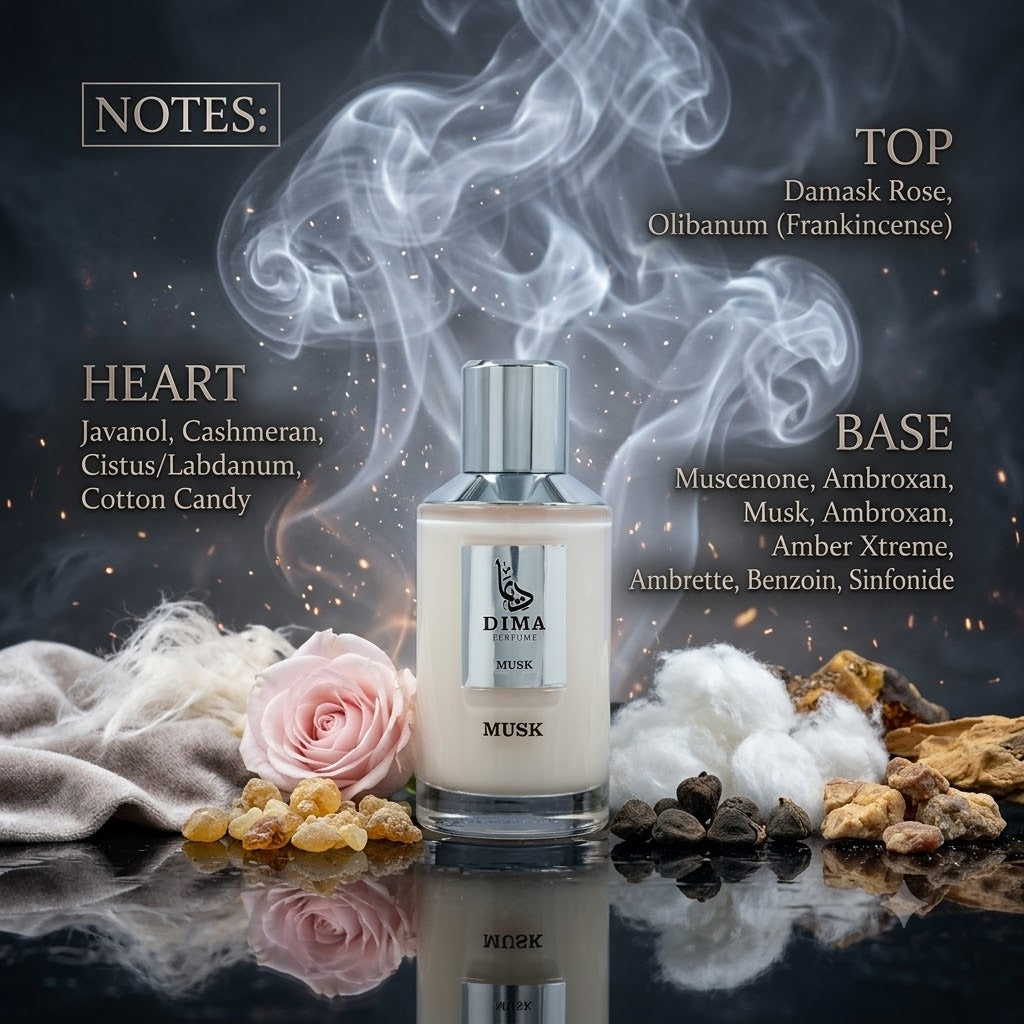 DIMA Musk – Rose, Woody Musk & Amber Fragrance